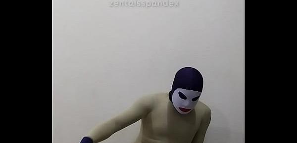 Zentai penis femdom slave cbt